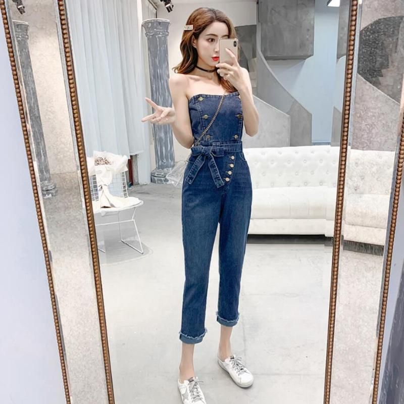 jeans romper dress