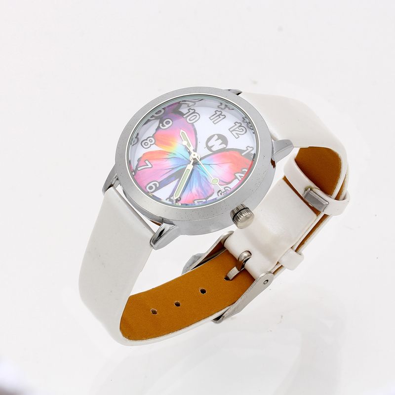 Acquista Farfalla 3D Cartoon Watch Bambini Bambini Orologi Da Polso Ragazza  Cinturino In Pelle Studenti Orologio Al Quarzo Orologio Carino Montre  Enfant Regali A 3,29 € Dal Liunian00826 | DHgate Italy