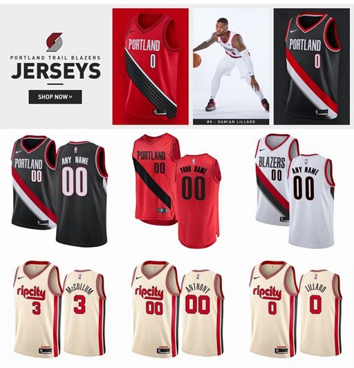 trail blazers city jersey