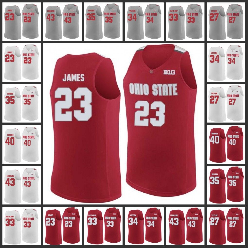 lebron ohio state jersey