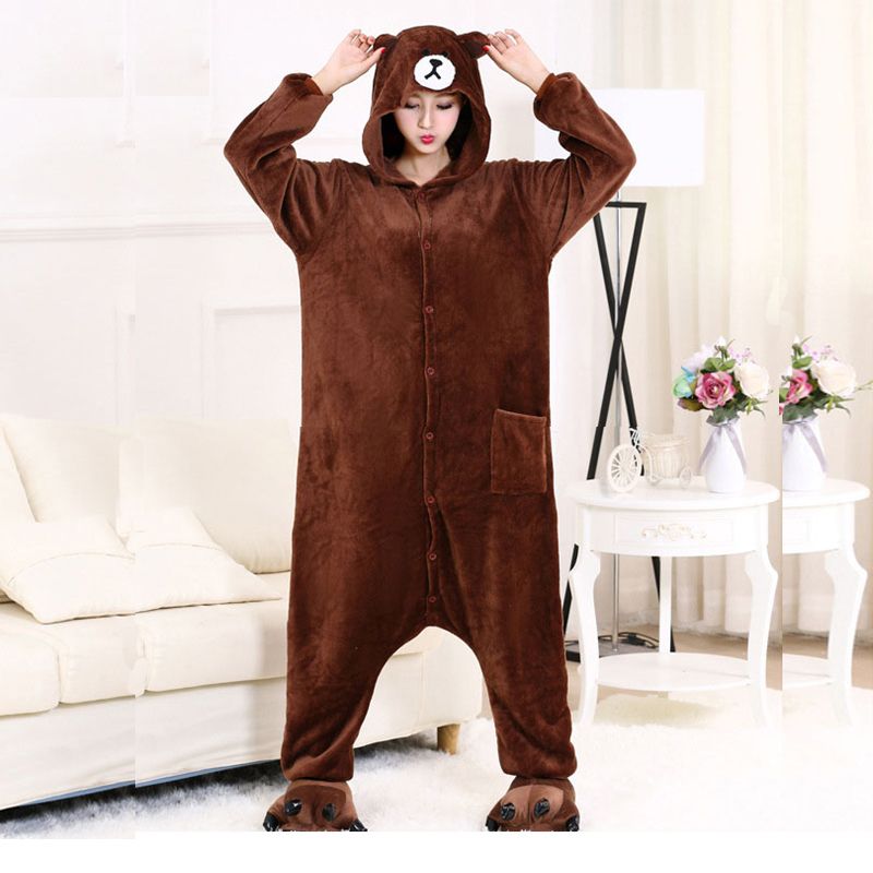 pijama oso pardo