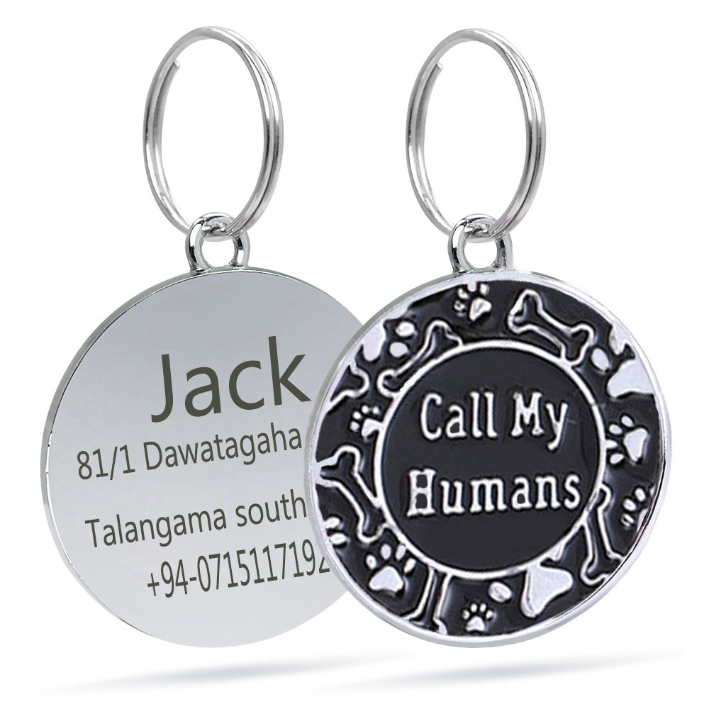 custom human dog tags