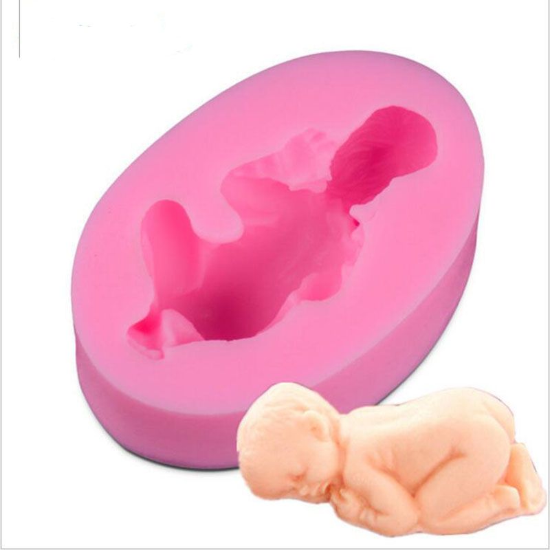 silicone sleeping baby