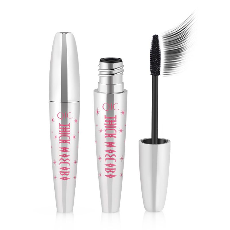 mascara in silver tube