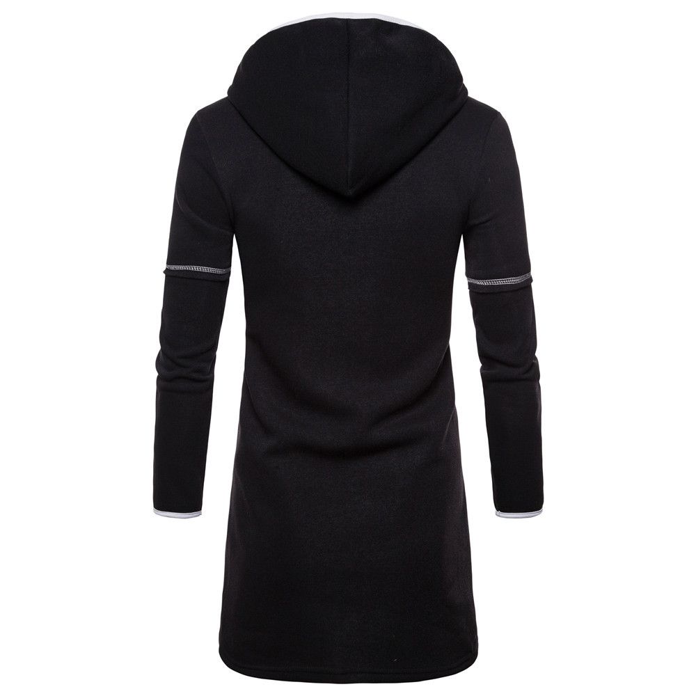 lightweight long moletom com capuz