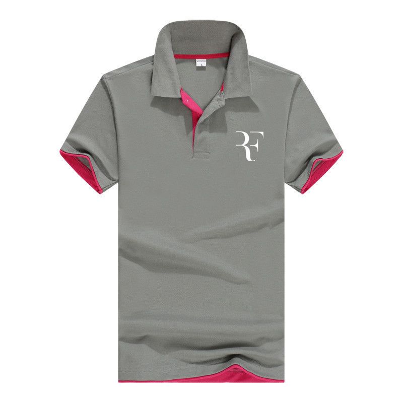 Compre Moda Verano Roger Federer Perfecto Producto Marcado Polo Rf Nuevos  Hombres De Alta Calidad De Social Polos Polo Para Q190426 Las Mujeres Y  Hombres A 9,09 € Del Tai01 | DHgate.Com