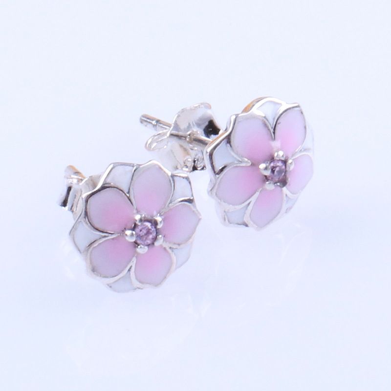 LV Stud Earrings- Round Bezel – Pink Magnolia Boutique LLC