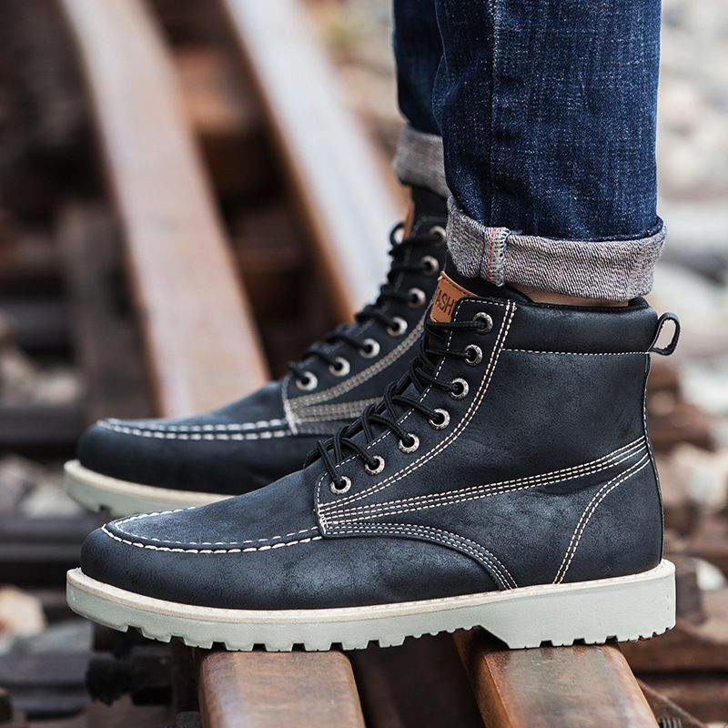 brogue style boots