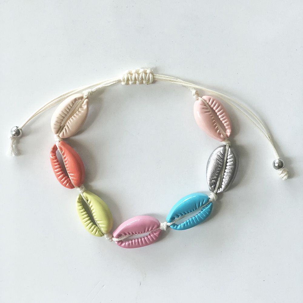 Vkme Plata Glamour Cuentas Pulseras Sra Bohemia Shell World Vkme Plata Glamour Cuentas Pulseras Sra Bohemia Shell World