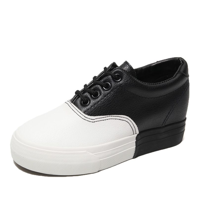 ladies leather trainers