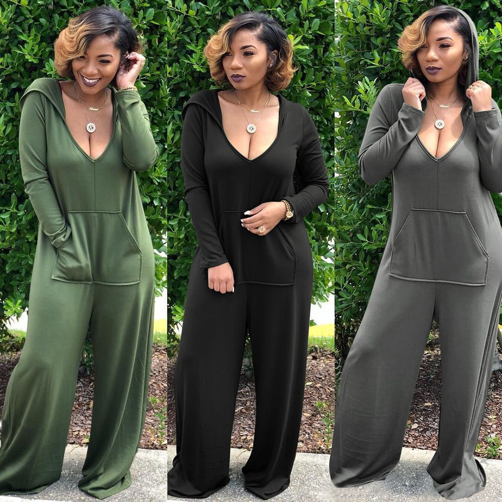 dark green long sleeve jumpsuit
