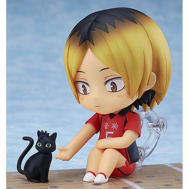 10cm Haikyuu Anime Figure  Kozume Kenma #605 Action Figma Cute Toys Sport Doll 