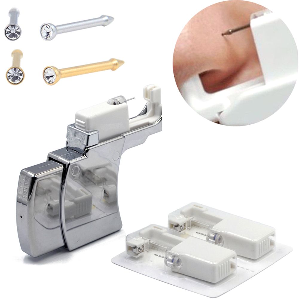 2020 Disposable Safe Sterile Piercing Unit For 2mm Nose Studs Piercing