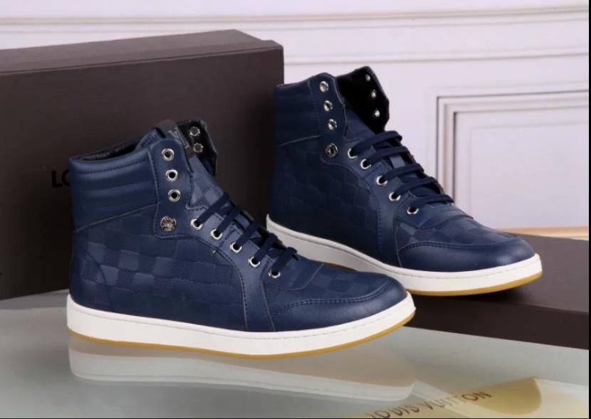 Mens Fashion Smart Platform Shoes Flat Casual Men Walking Casual