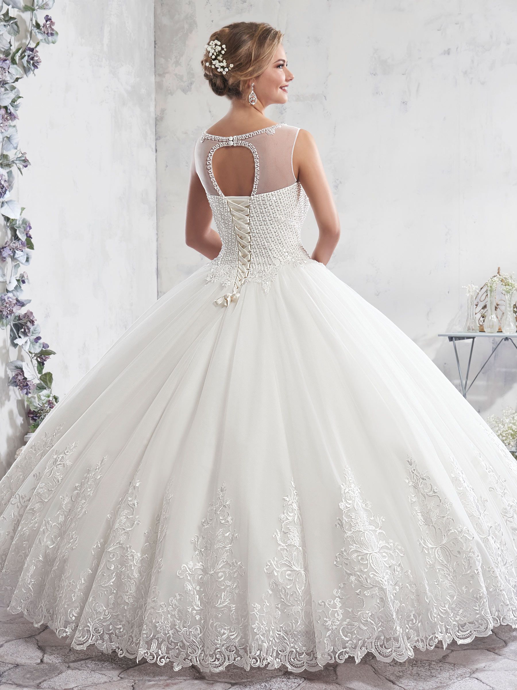 Compra Vestidos De Boda De Bolas De Perlas De Cuna Blanca Con Encanto  Vestidos De Novia Pagón De Novia Vestidos De Atuendo De Boda Tamaño  Personalizado 2 16 KF1127182 Barato | Entrega