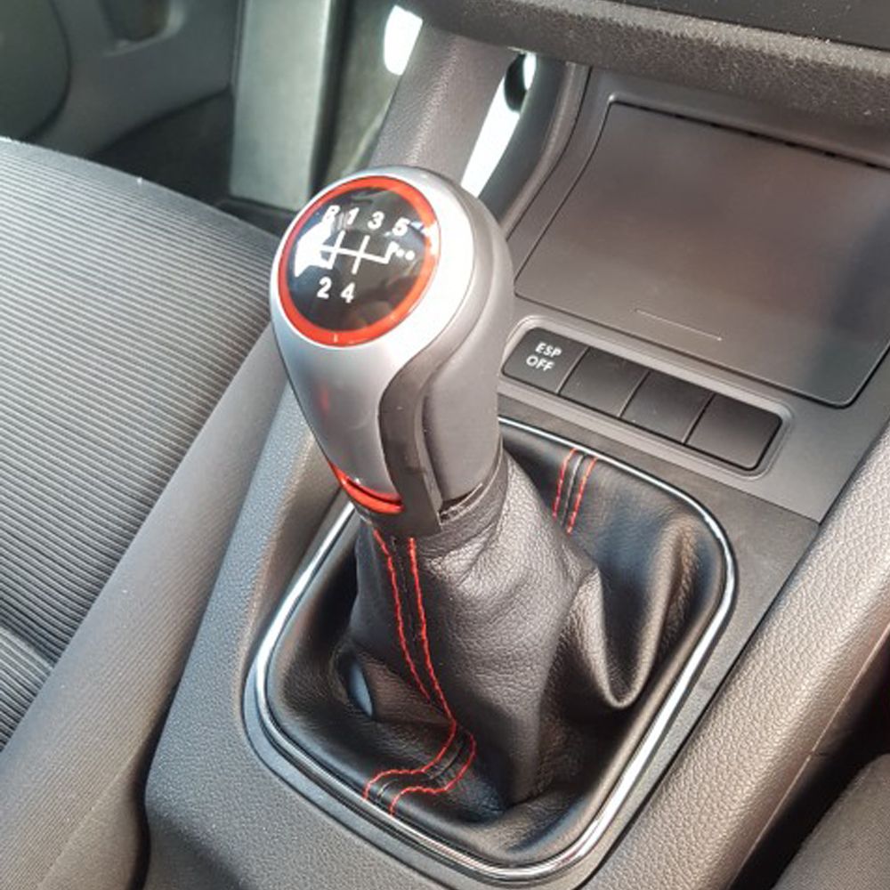 5 Marchas carro Universal Auto Câmbio Manual Alavanca De Marcha Stick Shifter Couro