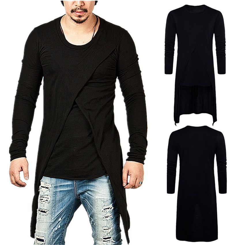 Long tail shirts for men Clearance