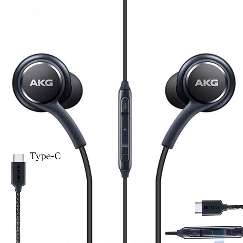 Original Samsung in-ear auriculares para LG k52 auriculares-negro