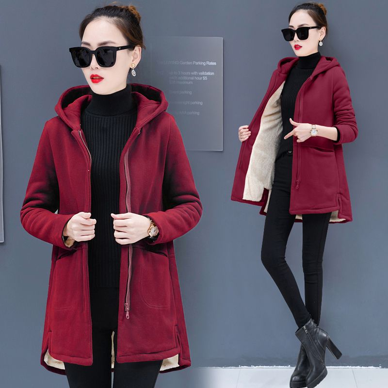 wine winter coat