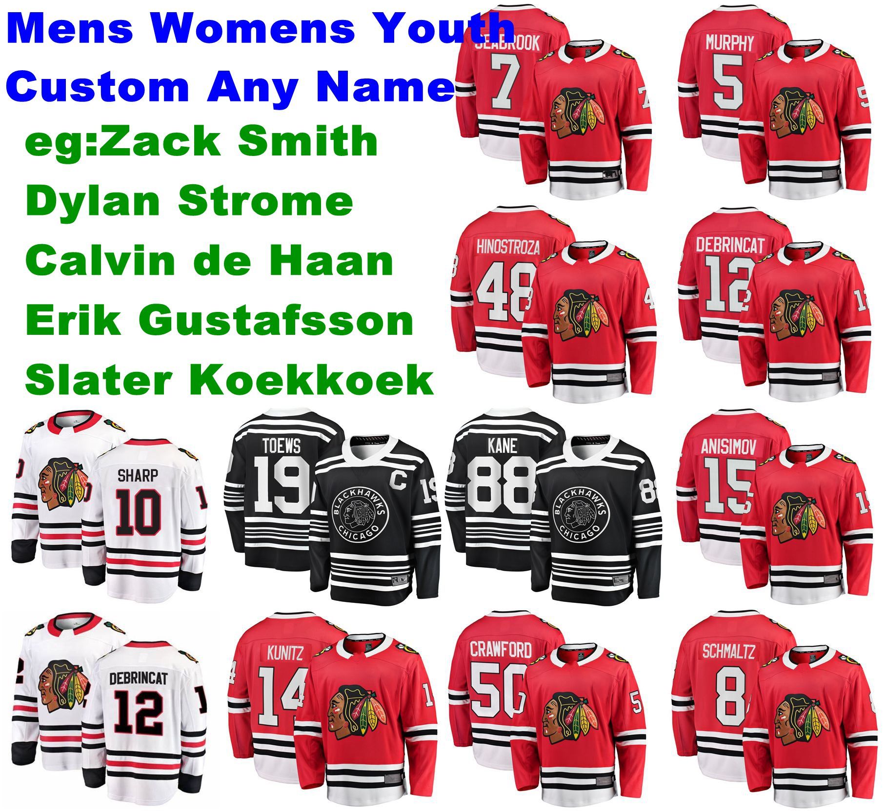 dylan strome blackhawks jersey