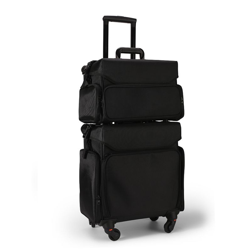 cosmetic luggage on wheels