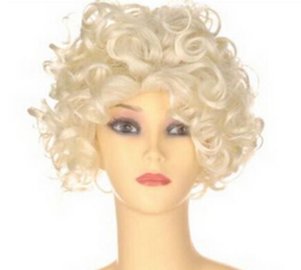 Cosplay New Marilyn Monroe Short Curly Full Wigs Hair Fashion