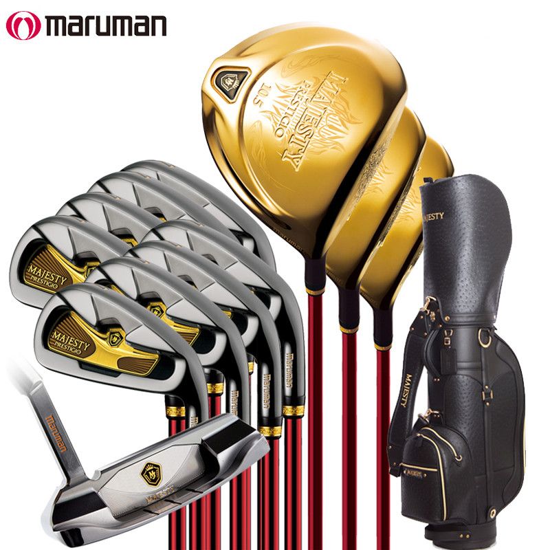 2020 Mens Golf Club Set Maruman Majesty Prestigio 9 Golf Complete Set 10 5 Loft Club Graphite