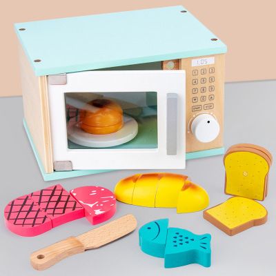 wooden toy oven