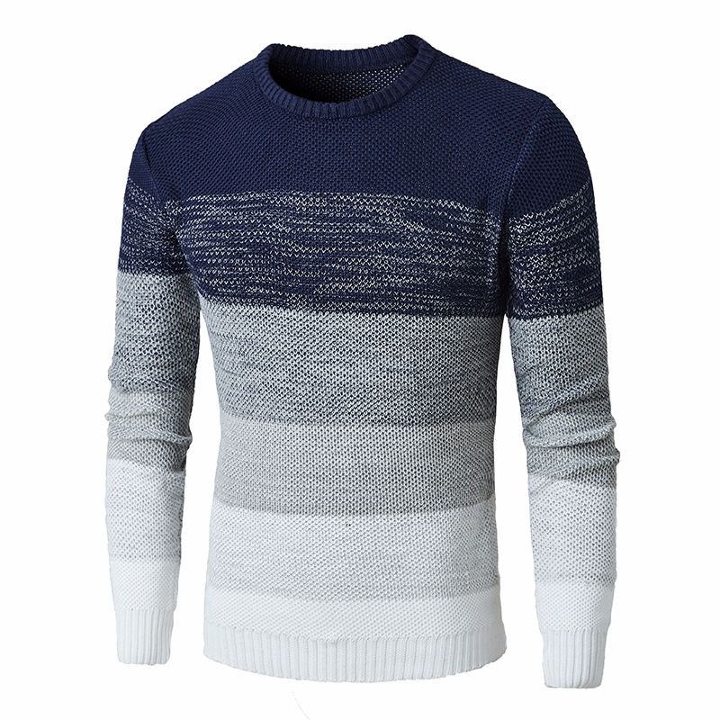Compre Hombres Otoño Nuevo O Cuello Causal Hombre Suéter A Rayas Jerseys  Hombres Marca Caliente Ropa De Punto Casual Suéteres Jersey Para  Adolescentes Hombres V191019 A 11,82 € Del Huafei02 | Es.Dhgate.Com