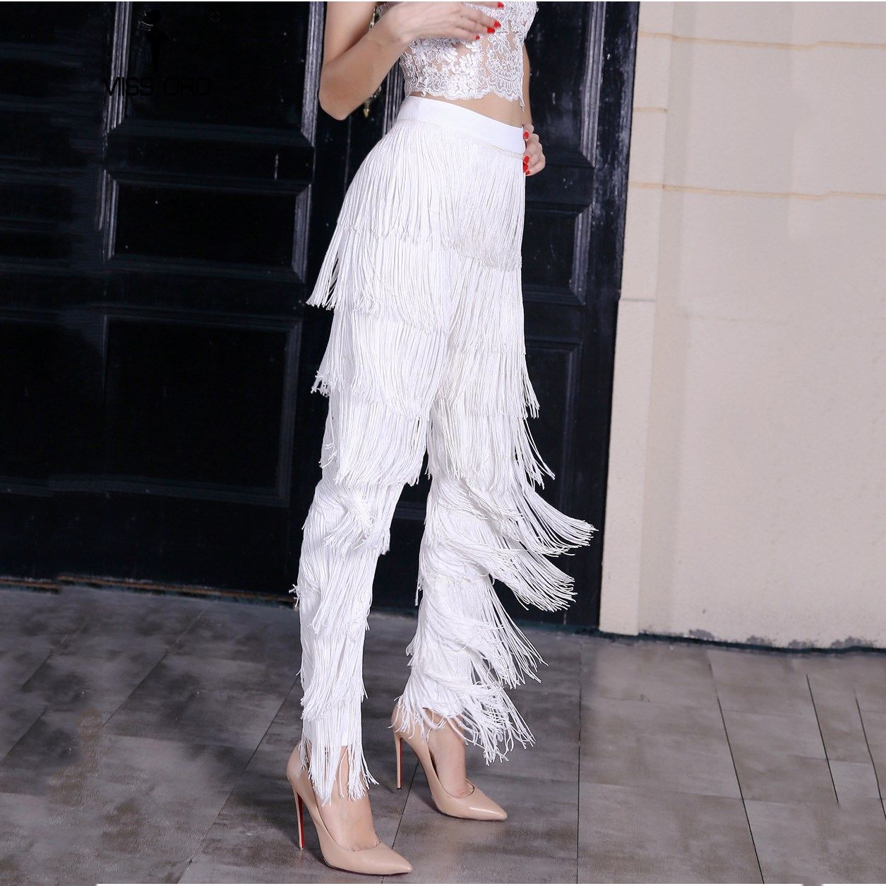 Pantalones Con Flecos Abajo Flash Sales, UP TO 57% OFF | www.apmusicales.com