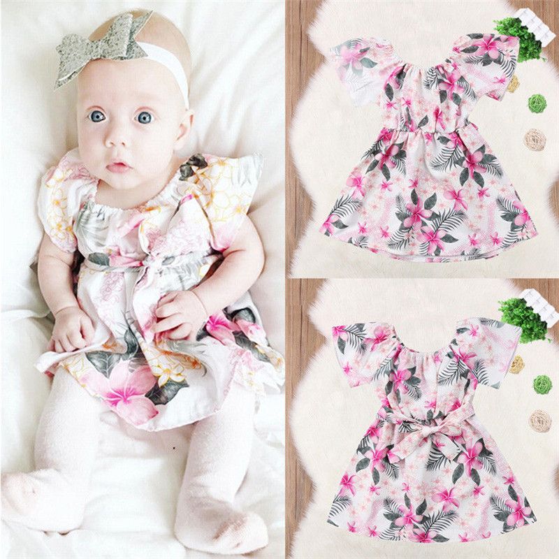 flower tunic dress