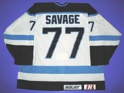 77 Reggie Savage White