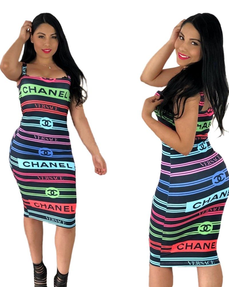 chanel bodycon dress