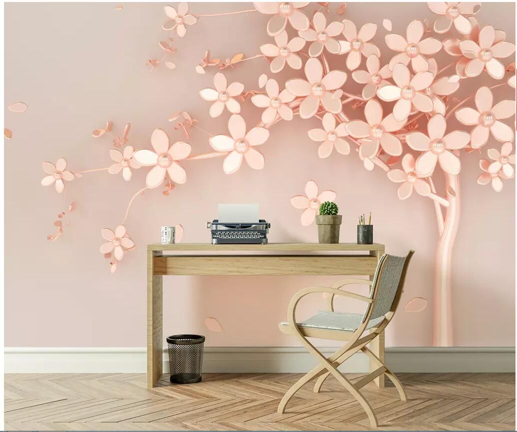 Wdbh 3d Wallpaper Custom Photo Rose Gold Flower Luxury Tv Wdbh 3d Wallpaper Custom Photo Rose Gold Flower Luxury Tv
