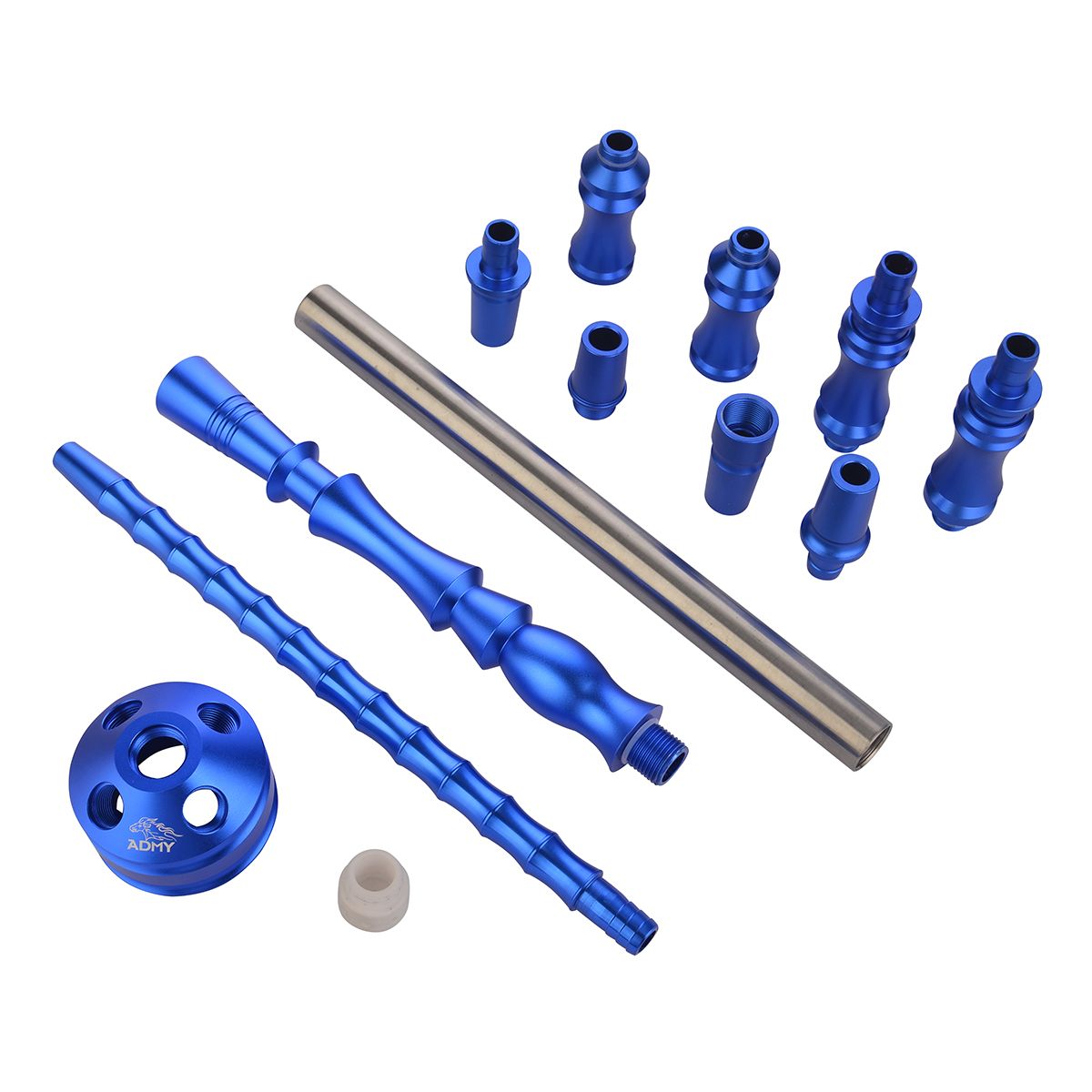 Diffusor Aus Keramik Dunkelblau Komplett Set Kristallglas Admy Hookah Set Shisha 85cm Aluminiumlegierung Enthalt Lichtwarme Rucksack Edelstahl Fallrohr Shisha Melassefanger Fsnf Org