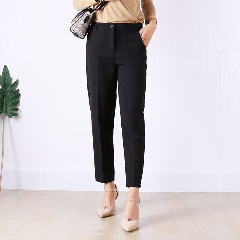 pantalon noir confortable pour bureau