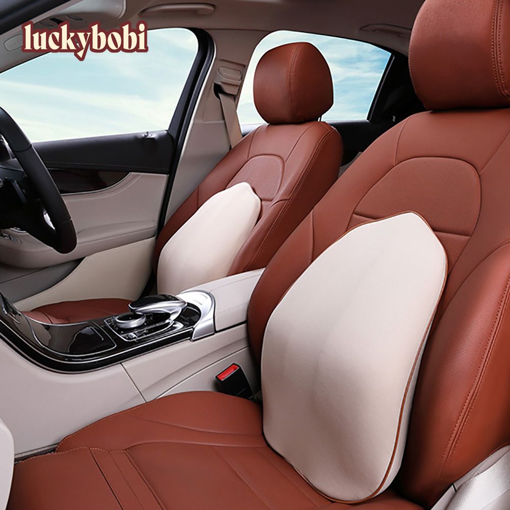 Car Cushion Seat Lumbar Support Office Chair Low Back Pillow Waist