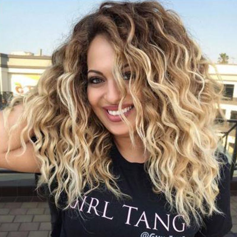 Ombre On Naturally Curly Hair