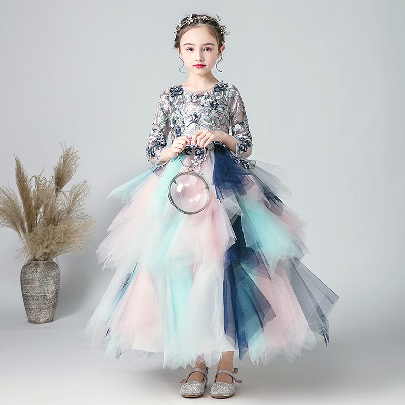 jewel tone flower girl dresses