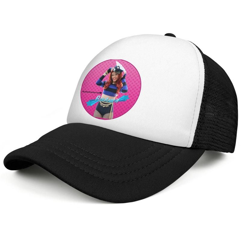White Stars On Dark Red Trucker Hat Baseball Mesh Caps Funny Letter H