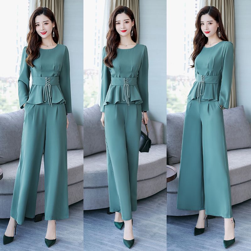 ensemble pantalon ample femme