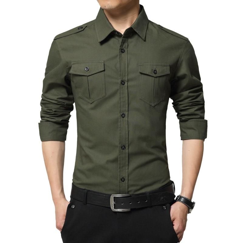 Mens Casual Shirts Mens Long Sleeve 