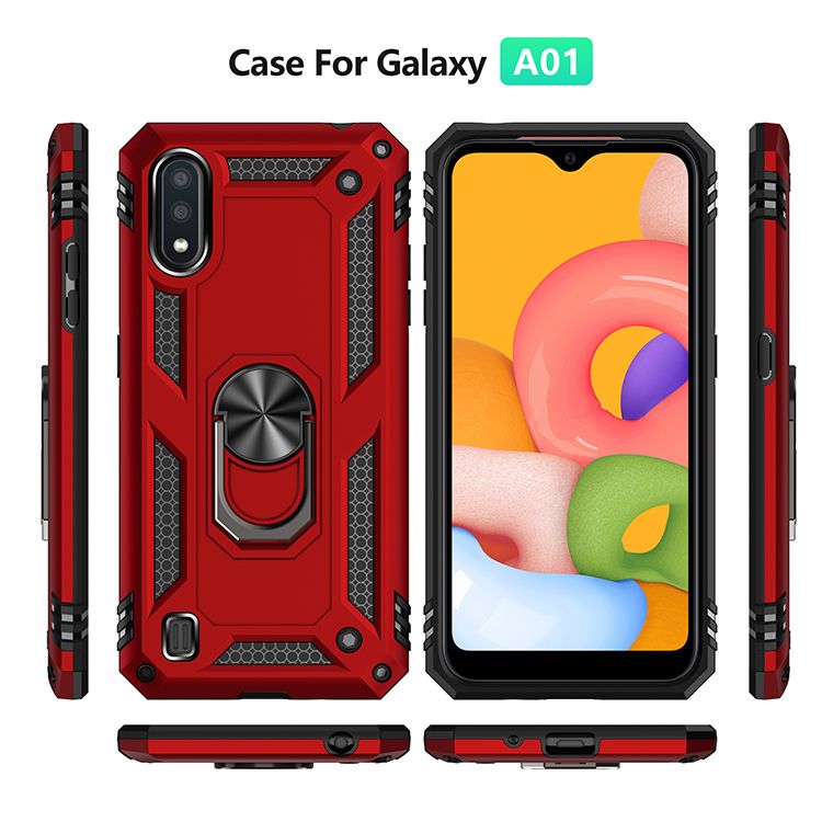 Compre Para Samsung Galaxy A01 Caso Capa Fundas Rubber Armadura Escudo  Protetor Phone Case Para Samsung A01 Capa Para Samsung Galaxy A01 Em Granel  De Cases Para Celulares | DHgate.Com