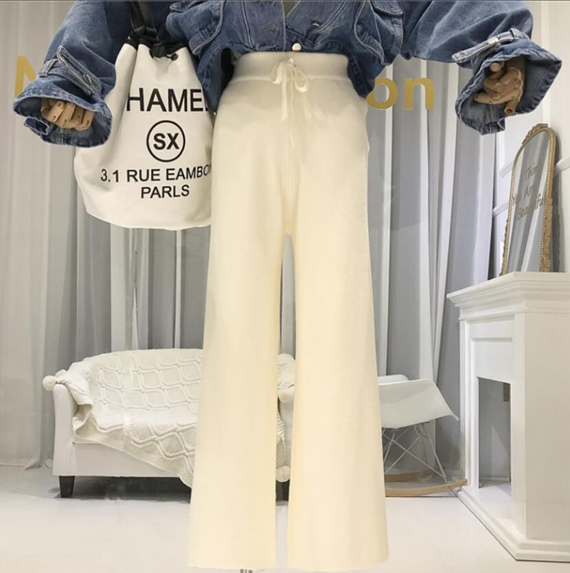 womens winter white wool pants