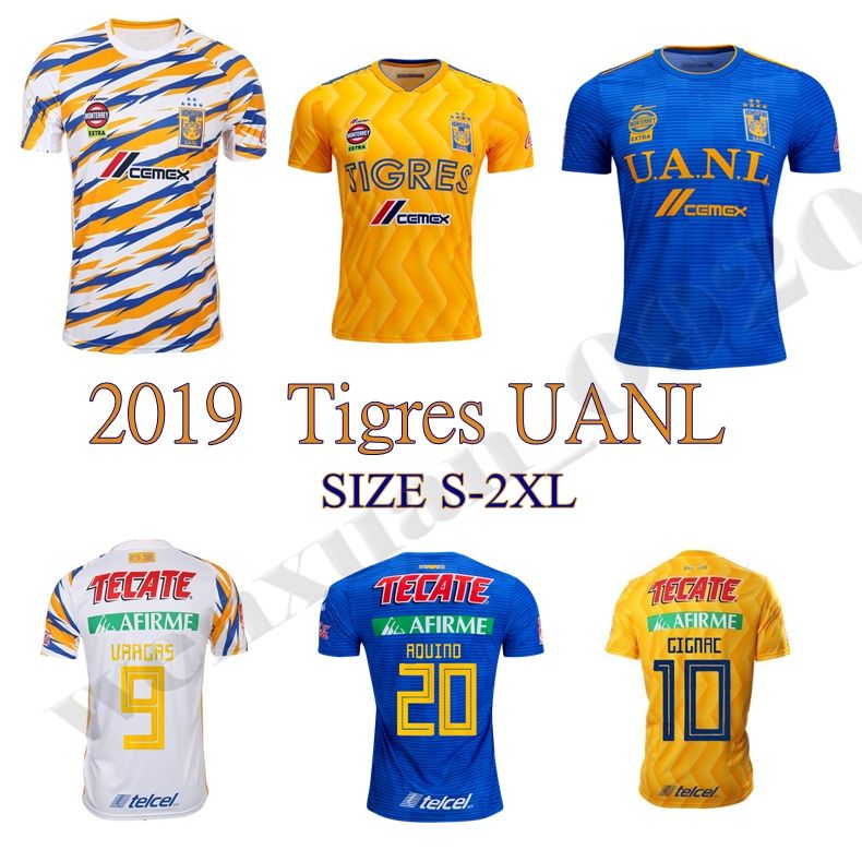 tigres uanl 2019 jersey