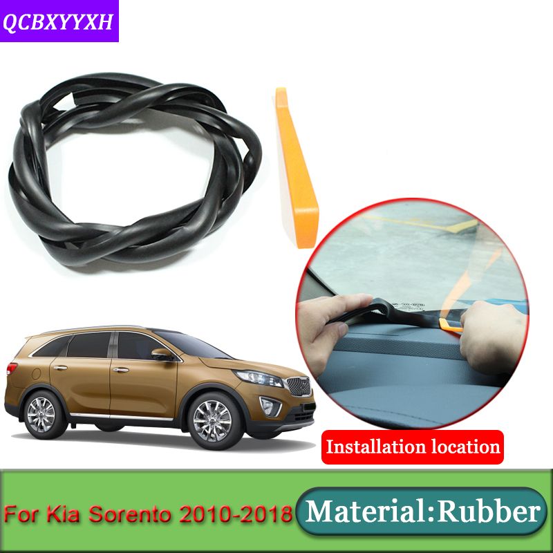 Car Styling For Kia Sorento 10 18 Rubber Anti Noise Soundproof Dustproof Car Dashboard Windshield Sealing Strips Accessories Automotive Interior Accessories Automotive Interior Components From Louyu 25 58 Dhgate Com