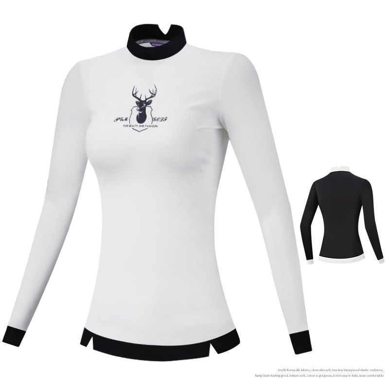 womens long sleeve golf tops