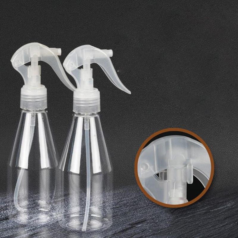 200ml Spray Bottle Transparent for watering alcohol disinfection traveling