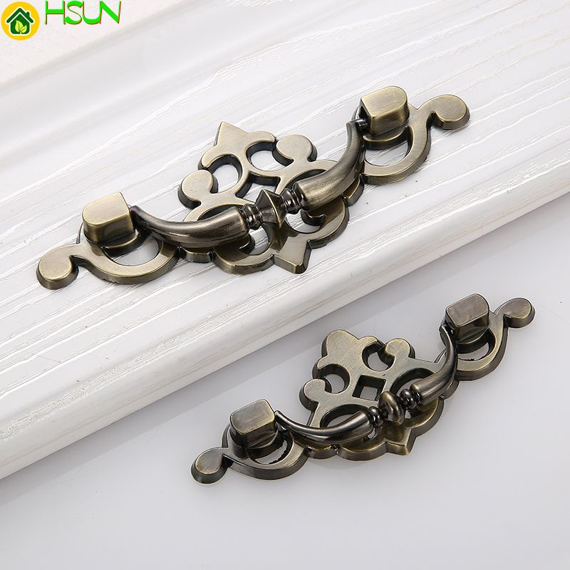 2019 Antique Chinese Zinc Alloy For Furniture Cabinet Pull Handle