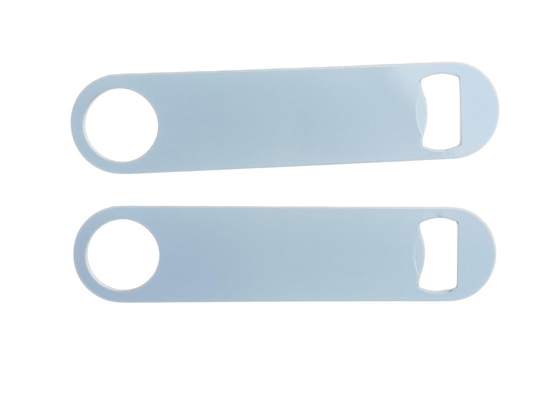 4 Pack of Sublimation Bottle Opener Blanks White 